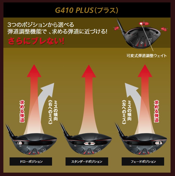 ピンゴルフ　ドライバー　新商品 PING　新商品 ドライバー　新商品 G410 G410 PLUS G410 PLUS　名古屋 G410 PLUS　栄 G410 PLUS　伏見 G410　フィッティング